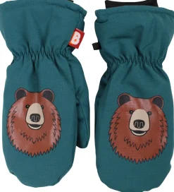 -Cph Luffer m. Fleece - Paw - DK Slate m. Brun Bjørn|DYR Discount