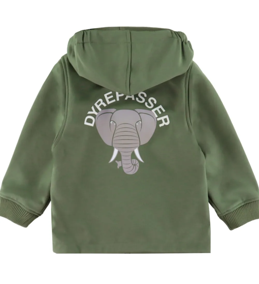 -Cph Softshelljakke - evild - Soft Khaki epasser/Elefan|DYR Hot