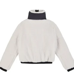 Fleecejakke - White Sand m. Sort|EA7 Online