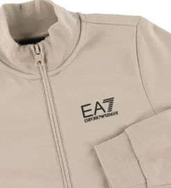 Sweatsæt - Beige/Sort|EA7 Clearance