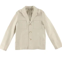 Blazer - Beige|Emporio Armani Outlet