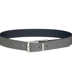 Bælte - Vendbar - Navy/Grå|Emporio Armani