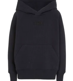 Hættetrøje - Rib - Navy|Emporio Armani Outlet