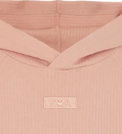 Hættetrøje - Rib - Mahogany Rose|Emporio Armani Sale