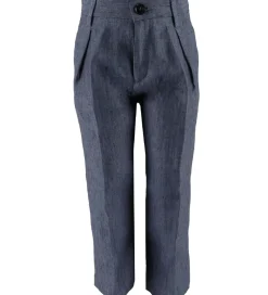 Jakkesæt - Hør - Blåmeleret|Emporio Armani Outlet