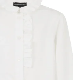 Skjorte - Hvid m. Print|Emporio Armani