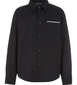 Skjorte - Navy|Emporio Armani Online