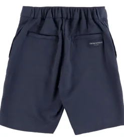 Sæt - Skjorte/Shorts - Hvid/Dark Navy|Emporio Armani Sale