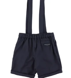 Sæt - Skjorte/Shorts - Dark Navy/Hvid|Emporio Armani Best