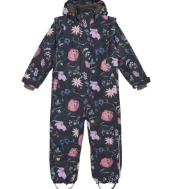 Flyverdragt - Ebony m. Blomster/Flæser|En Fant Discount