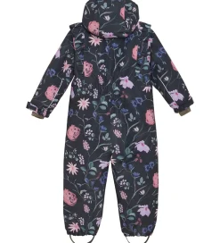 Flyverdragt - Ebony m. Blomster/Flæser|En Fant Discount