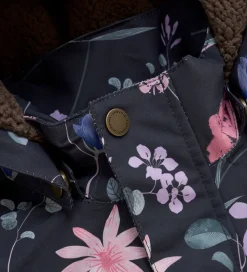 Flyverdragt - Ebony m. Blomster/Flæser|En Fant Discount