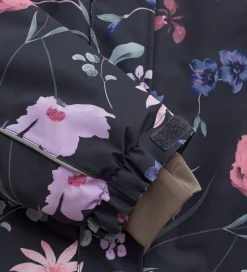 Flyverdragt - Ebony m. Blomster/Flæser|En Fant Discount