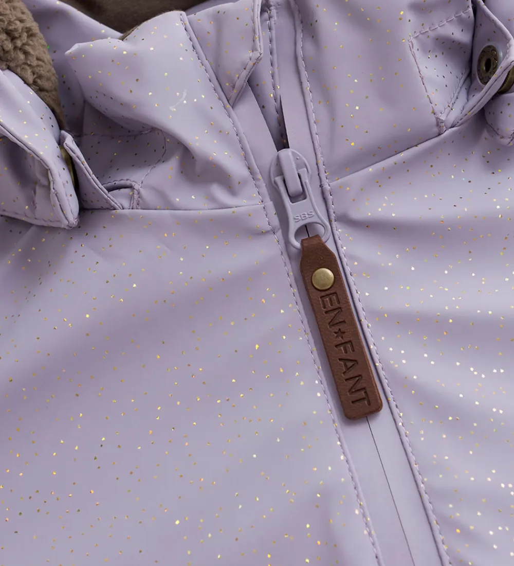 Flyverdragt - PU - Lavender Aura m. Glimmer|En Fant New