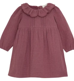 Kjole - Musselin - Roan rouge|En Fant New