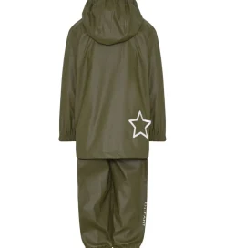 Regntøj - PU - Ivy Green|En Fant Outlet