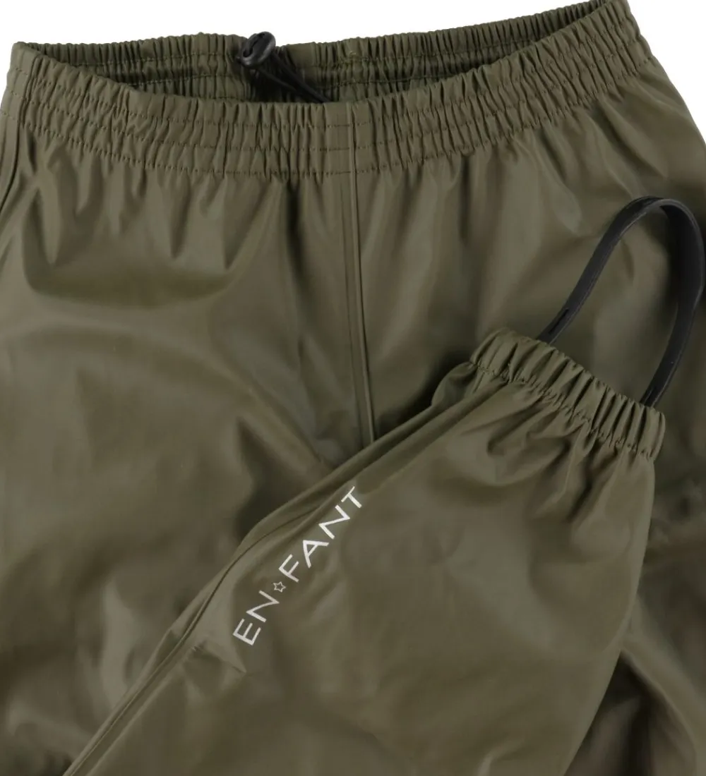 Regntøj - PU - Ivy Green|En Fant Outlet