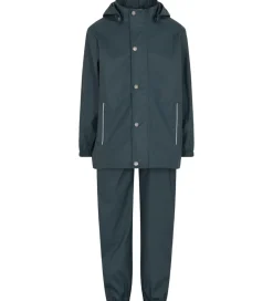 Regntøj m. Seler - PU - Dark Slate|En Fant Clearance