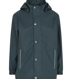 Regntøj m. Seler - PU - Dark Slate|En Fant Clearance