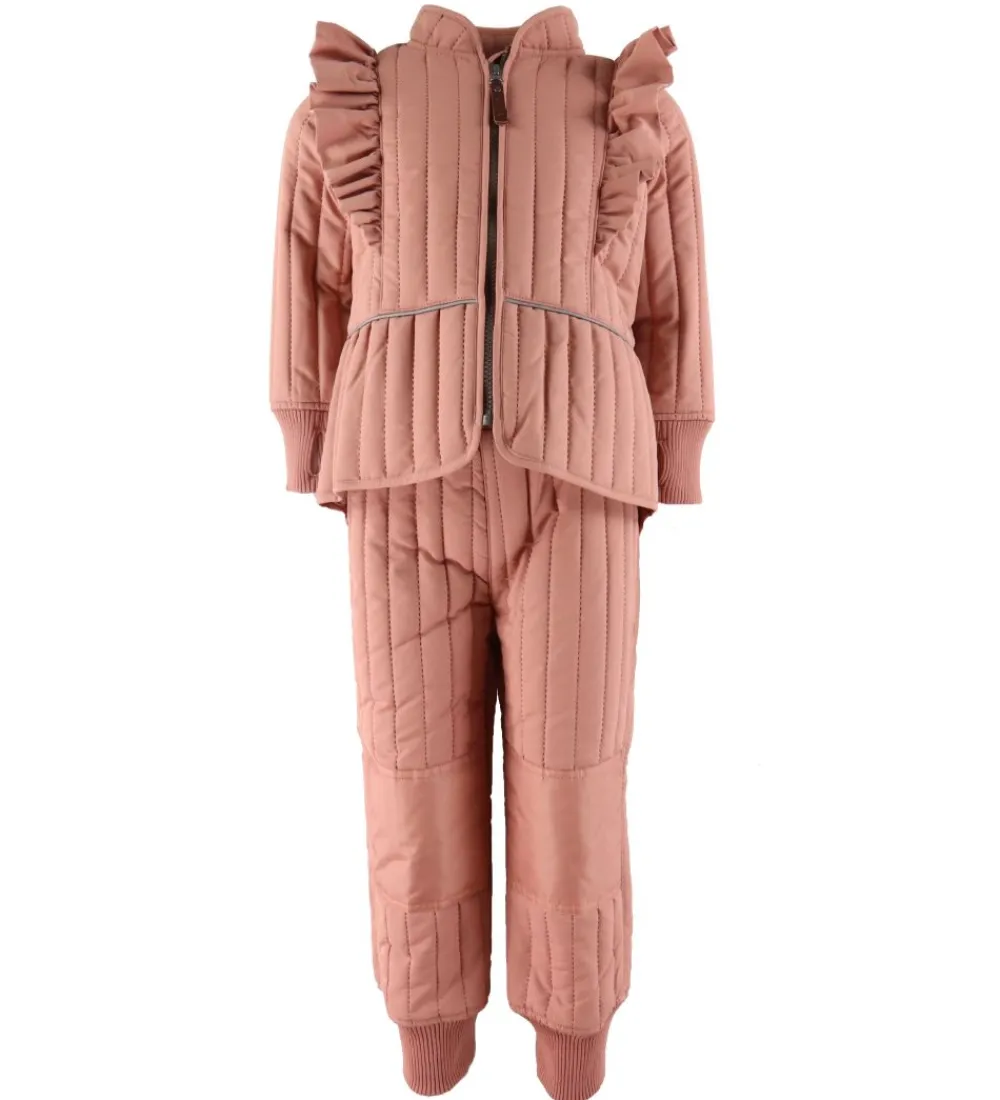 Termotøj - Old Rose m. Flæser|En Fant Online