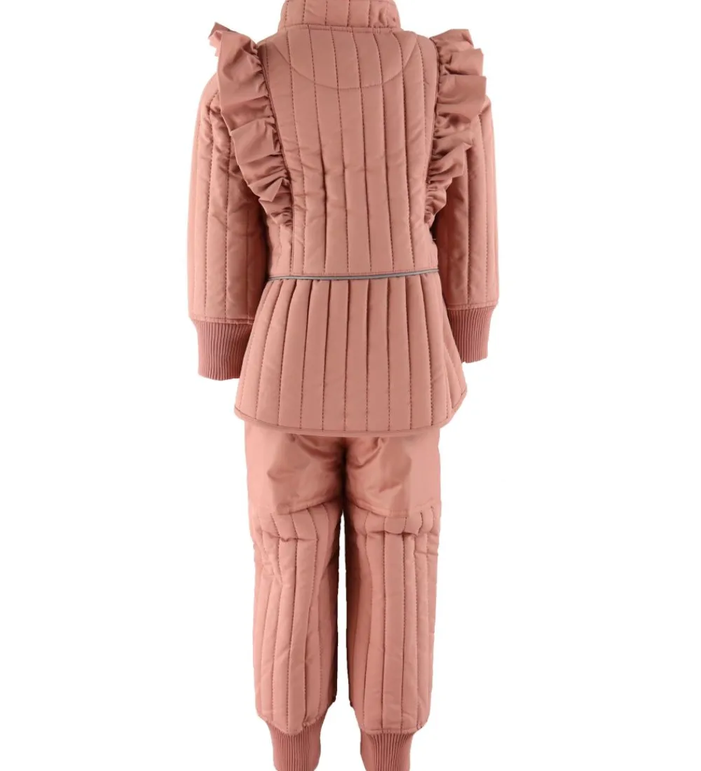 Termotøj - Old Rose m. Flæser|En Fant Online