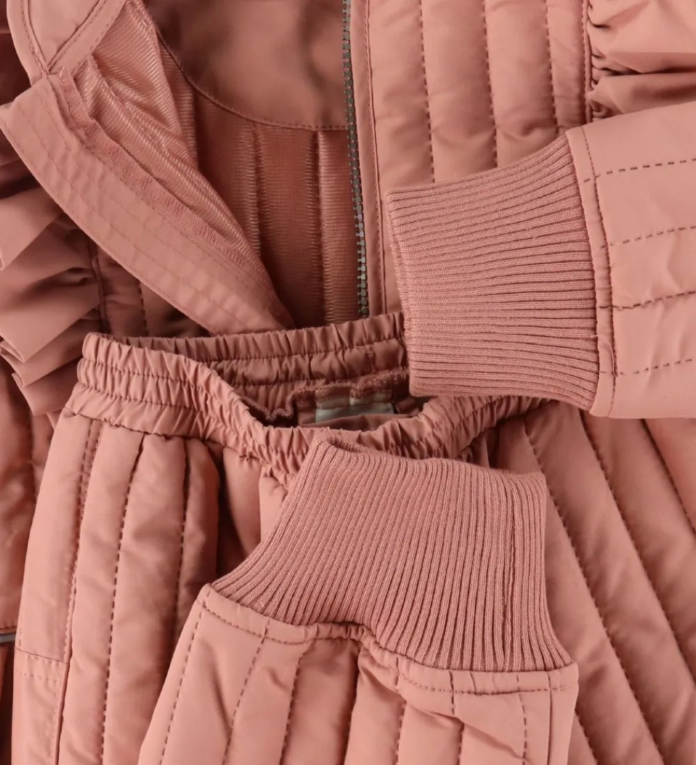 Termotøj - Old Rose m. Flæser|En Fant Online