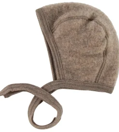 Babyhjelm - Uld - Meleret Valnød|Engel