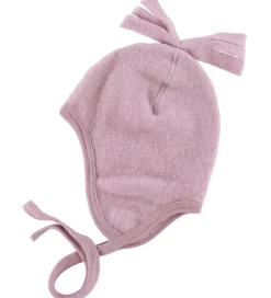 Babyhjelm - Uld - Meleret Rosa|Engel Outlet
