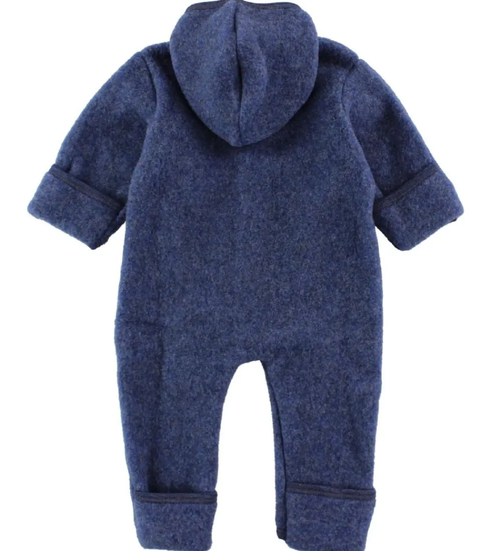 Køredragt - Uld - Blåmeleret|Engel Best