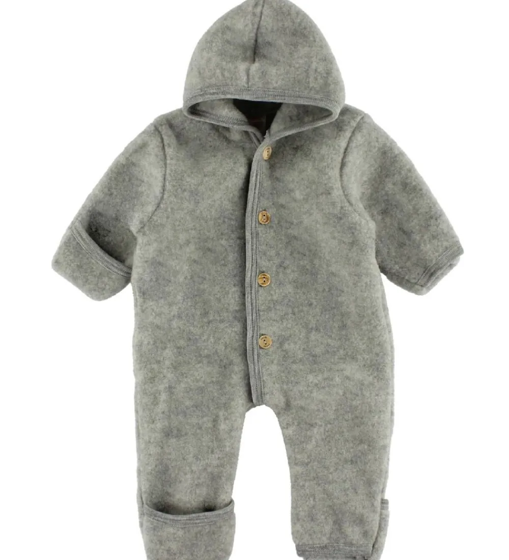 Køredragt - Uld - Gråmeleret|Engel