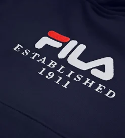 Hættetrøje - Benna - Black Iris m. Logo|Fila Outlet