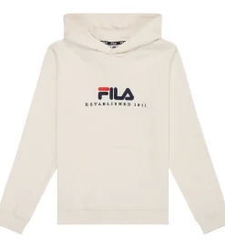Hættetrøje - Carisio - Egret m. Logo|Fila Clearance