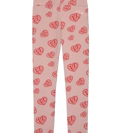 Leggings - Cressa - Heart AOP|Fila Outlet