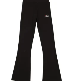 Leggings - Mariette Flared - Sort m. Logo|Fila Sale