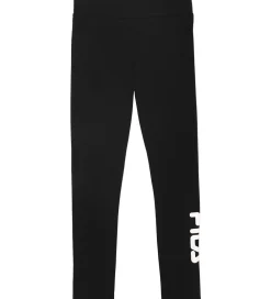 Leggings - Ottini - Sort m. Logo|Fila Clearance