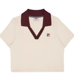 Polo - Cropped - Venaria - Egret m. Logo|Fila Outlet