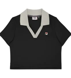 Polo - Cropped - Venaria - Sort m. Logo|Fila Outlet