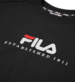 Sweatshirt - Carisio - Sort m. Logo|Fila New