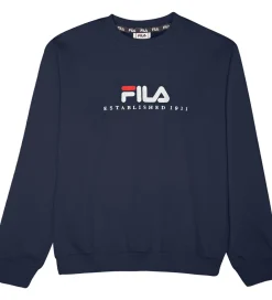 Sweatshirt - Carisio - Black Iris m. Logo|Fila Sale