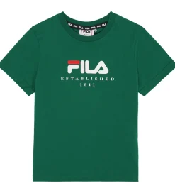 T-shirt - Benna - Green Jacket m. Logo|Fila Outlet