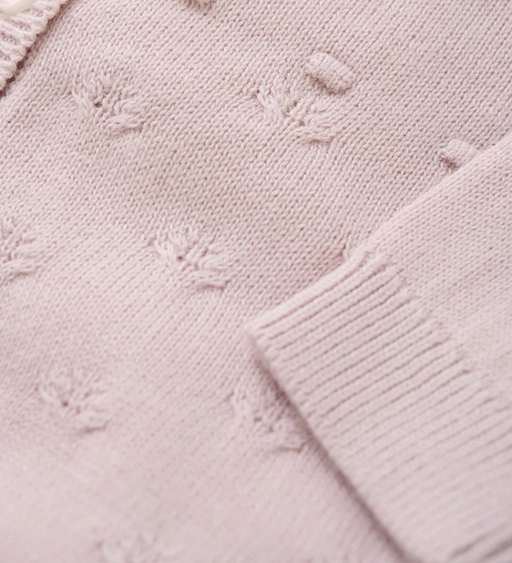 Cardigan - Strik - Hushed Violet|Fixoni Clearance