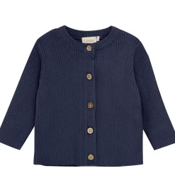 Cardigan - Strik - Indigo Blue|Fixoni