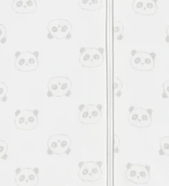 Natdragt m. Lynlås/Fødder - Grey Melange|Fixoni Discount