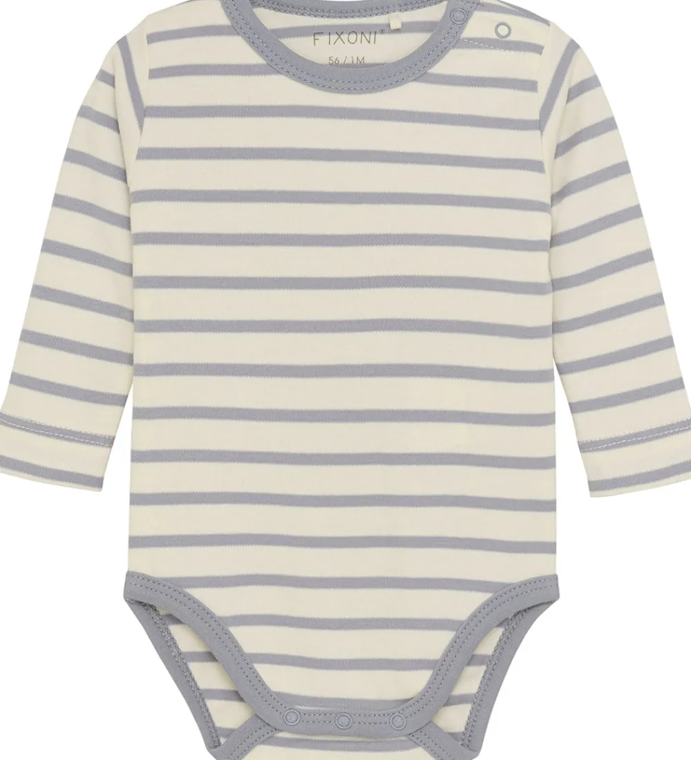 Sparkedragt m. Body l/æ - Velour - Indigo Blue|Fixoni Clearance