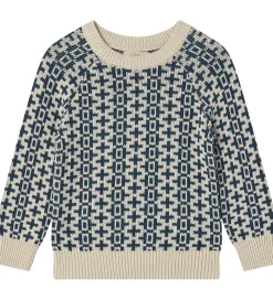 Bluse - Strik - Nova - Insignia Blue|Fliink Clearance