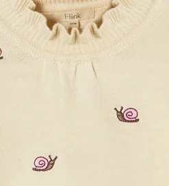 Bluse - Strik - Viskoseblanding - Alon - Sandshell|Fliink Online