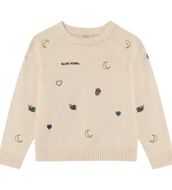 Bluse - Strik - Viskoseblanding - Benna - Sandshell|Fliink New