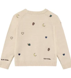 Bluse - Strik - Viskoseblanding - Benna - Sandshell|Fliink New