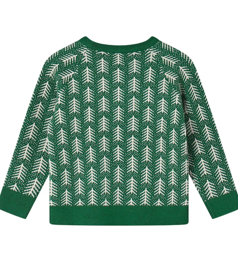 Bluse - Strik - Viskoseblanding - Benna - Hunter Green|Fliink Online