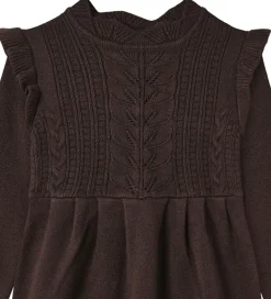 Kjole - Strik - Alilly - Coffee Bean|Fliink Hot